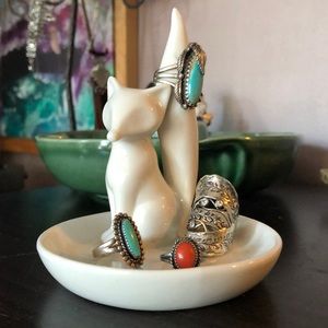 Glass Fox Ring Dish 🦊